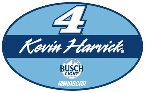 NASCAR Magnet Set-Kevin Harvick #4 Oval Magnet 2 Pack Cover