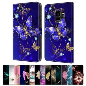 Funda Fr Samsung J3 J5 J7 Pro Neo J4+ J6+ Patrón Abatible Billetera Soporte Teléfono - Imagen 1 de 32