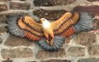 Retro 1970's Fraser Art / Bossons Hand Painted Resin Eagle