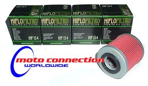 HIFLO HF154 OIL FILTERS (4 PACK) HUSQVARNA TC TE 250 450 510 TE610 98-07 HF 154 - Picture 1 of 1