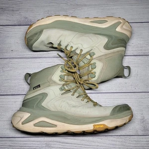 Hoka One Kaha 3 GTX Men's 7.5 D Waterproof Boots Hiking 1162530 SMLK Olive Sand - Picture 1 of 9