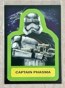 Adesivo Topps Star Wars Viaggio nel Risveglio della Forza Capitano Phasma #S-10 2015 - Foto 1 di 4