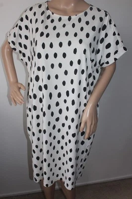 Uniqlo UT Scandinavian Pattern Collection Cathy Nordstrom Spotty Cotton Dress M - Image 1 of 4