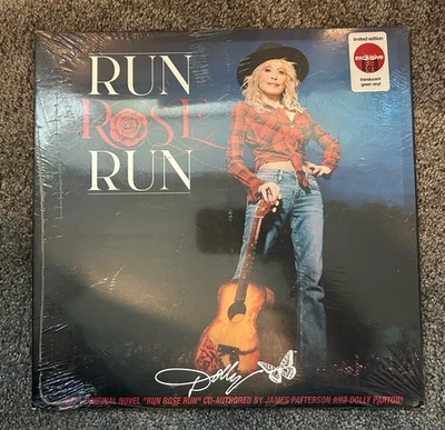 Dolly Parton - Run Rose Run Limited Edition Translucent Green Vinyl LP SEE DISCR - Image 1 of 4