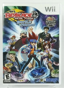 Beyblade Metal Fusion Battle Fortress (Nintendo Wii, 2010) CIB Complete w Manual - Picture 1 of 7