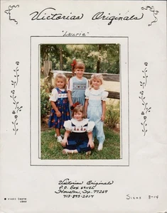 Mono Victoria's Originals Laurie Niñas Calado Estampado Talla 8-14 UC - Imagen 1 de 4