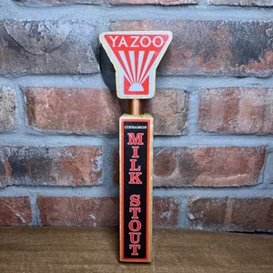 Yazoo Brewing Cinnamon Milk Stout Wooden Beer Tap Handle Nashville Tennessee - Picture 1 of 12