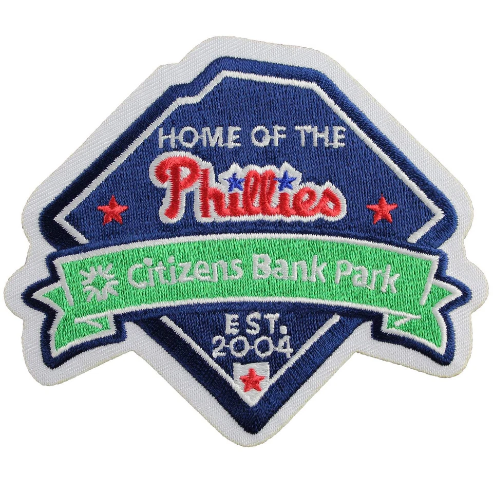 Philadelphia Phillies Citizens Bank Park Jersey Sleeve Official MLB Logo Patch - Image 1 of 1