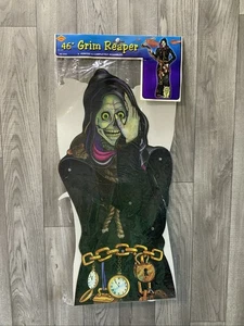 NOS 46" Sensenmann Vintage 1998 Pfeife verbunden Halloween Dekoration - Bild 1 von 10
