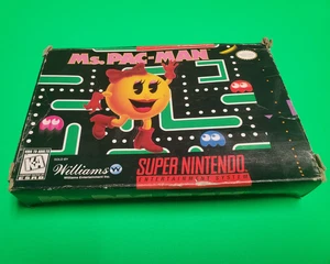 Ms. Pac-Man PacMan (SNES Super Nintendo, 1996) KOMPLETT IN BOX CIB - Bild 1 von 8