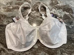 Sujetador alisador con aros transpirable minimizador Bali blanco 42G para mujer nuevo con etiquetas - Imagen 1 de 7
