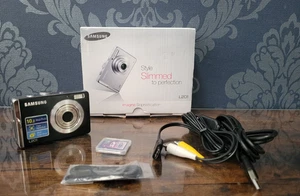 Samsung L Series L201 10.2MP Digital Camera - Black with SD Card & Charger - Picture 1 of 11