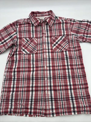 Alpine button Up Shirt Men XL Plaid Multicolor Pocket ..#33298 - Image 1 of 4