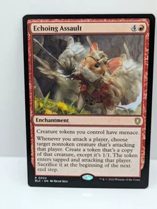 Bloomburrow - Echoing Assault - Enchantment - Rare - Regular - BLC 024 - - Picture 1 of 2