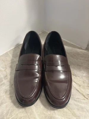 Mocasín Banana Republic Oxblood Borgoña Penny para mujer talla 9 🔥Listo para enviar🔥 Foto 1 de 4