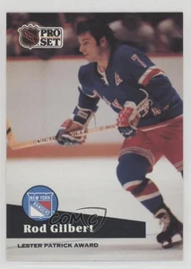 1991-92 Pro Set NHL Awards Special Rod Gilbert #AC23 HOF - Picture 1 of 3