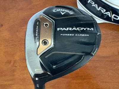 Callaway Paradym Forged Carbon 5 Wood 18* ~ HZRDUS Silver 5.5 Regular LEFT HAND - Image 1 of 4