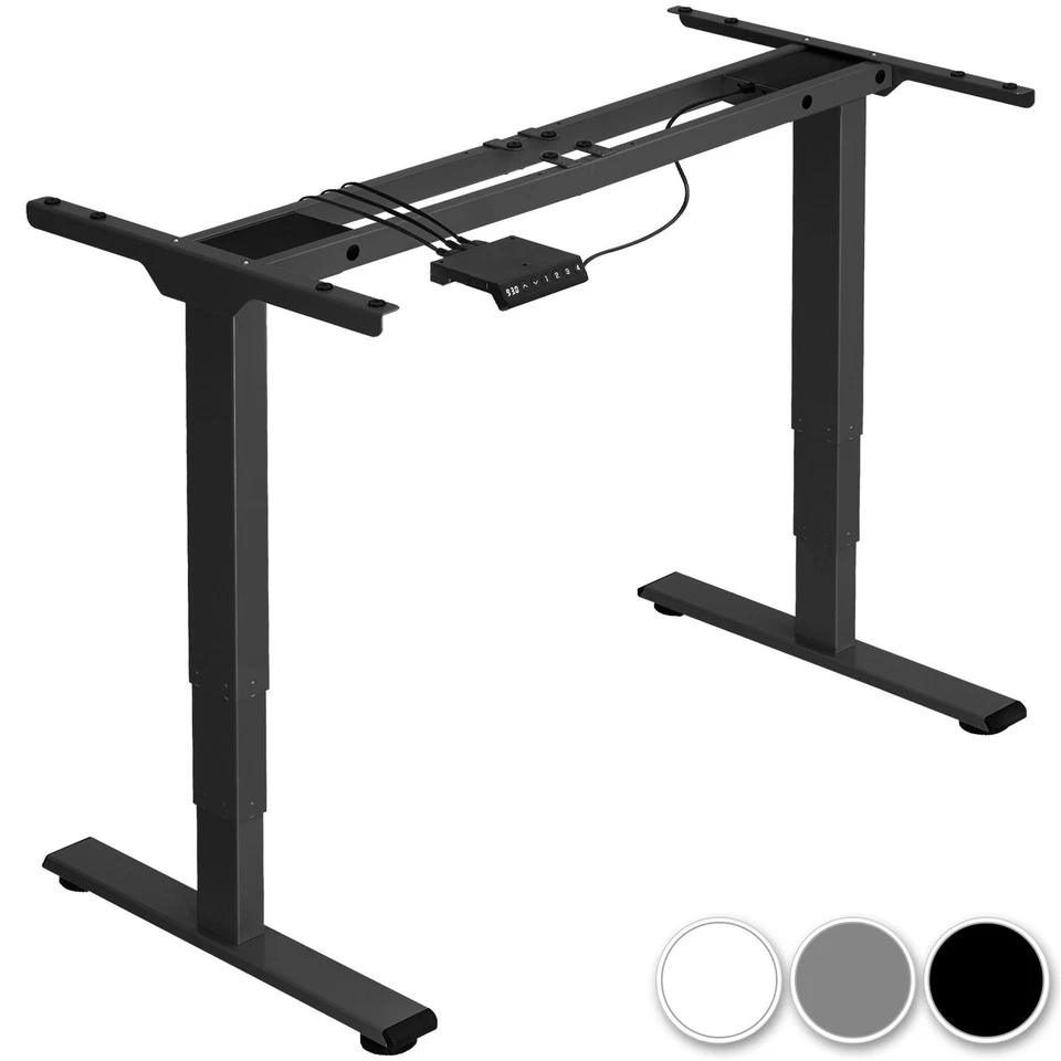 Elektrisch höhenverstellbares Tischgestell Schreibtisch Rahmen Gestell Stehtisch - Bild 1 von 1