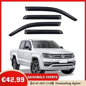 Deflector de viento 4 puertas deflector de lluvia accesorios para VW Amarok 2009-2022 doble cabina - Imagen 1 de 13
