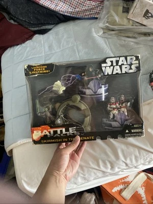 Star Wars Battle Pack (AOTCS) Escaramuza en el Senado Completo En Caja SH #2 Foto 1 de 4