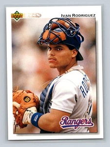 Ivan Rodriguez 1992 Upper Deck #245 Texas Rangers - Bild 1 von 2