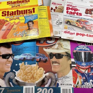 Vintage 5 Leerkartons NASCAR Starburst, Pop Tart, Müsli-Petty, Jarrett, Labonte - Bild 1 von 12
