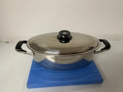 AMC Topf ovaler Bräter 5,5L - mit Deckel - TOP Zustand - Bild 1 von 4