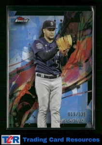 2024 Finest #81 Luis Castillo Sky Blue Refractors #/325 - Picture 1 of 2