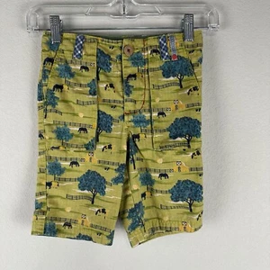 Matilda Jane x Joanna Gaines Boy’s Green Don’t Fence Me In Shorts Size 6 - Picture 1 of 4