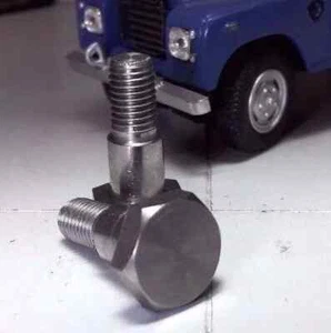 Land Rover Series 2 2a 3 88 109 Stainless Front Rear Seat Pivot Bolt 331709 x2 - Picture 1 of 1