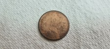 10 centesimi. Centesimo. 1863 year. Italy. Coin.