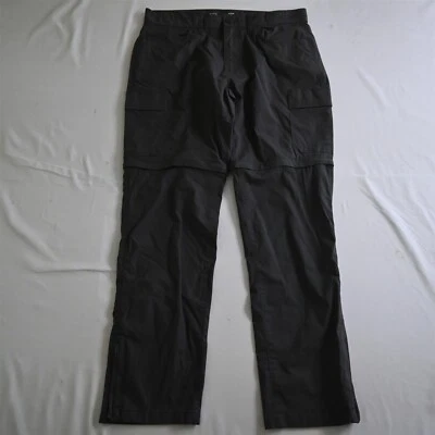 Pantalones cargo convertibles de doble pico para hombre prAna 36x32 gris Ripstop 1968341 Foto 1 de 4