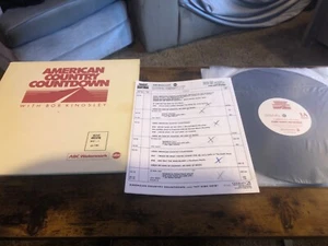 American Country Countdown with Bob Kingsley--June 17, 1989--4 LP vinyl set - Picture 1 of 1