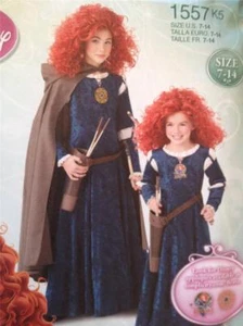 Simplicity Sewing Pattern 1557 Child Girls Brave Costume Size 3-6 Uncut New - Picture 1 of 4