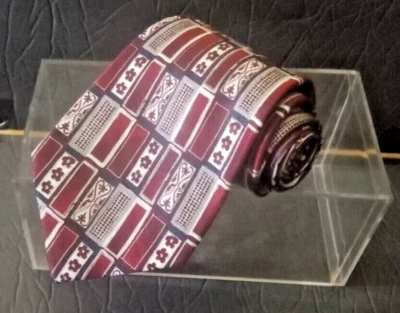 Corbata ancha Pierre Cardin 100 % seda multicolor diseño clásico para hombre Foto 1 de 4