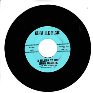 JIMMY CHARLES/JOHNNIE AND JOE A Million To One/Over The... VG 45 RPM REISSUE - Picture 1 of 2