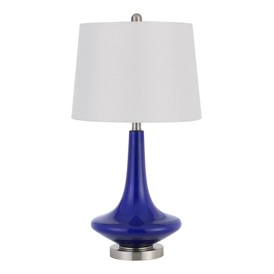Cal Lighting Kleve Glass Table Lampin Royal Blue - BO-2960TB-2 - Image 1 of 1
