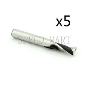 5pcs 5mm x 5mm 2 Flute HSS & Aluminum End Mill Cutter CNC Bit - Picture 1 of 3