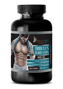 tribulus strength - TRIBULUS TERRESTRIS 1000mg 90Tab - Male libido booster pills - Picture 1 of 12