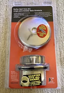 Keeney Roller Ball Trim Kit for Tub - Brushed Nickel - Picture 1 of 1