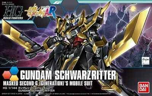 Bandai Hobby Build Fighters Gundam Schwarzritter HGBF HG 1/144 Model Kit USA - Picture 1 of 1