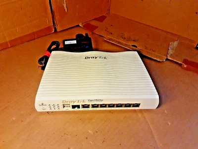 DrayTek Vigor 2860ac Dual Band AC WiFi VDSL2/ADSL2+ WAN Router Firewall + PSU - Image 1 of 4