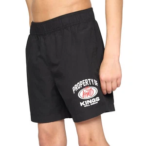Kings Will Dream Prop Kids Boys Swim Shorts Black - Picture 1 of 3
