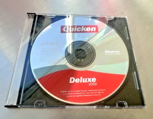 Intuit Quicken Deluxe 2009 For Windows XP/Vista NOT for Window 10 or 11 - Picture 1 of 1