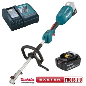Makita DUX18RT 18v LXT Brushless Split-Shaft Multi Tool Motor Unit with 1x 5.0Ah - Picture 1 of 6