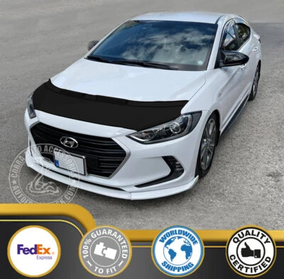 Sujetador capó coche para Hyundai Elantra sedán 2017 2018 17 18 Foto 1 de 2