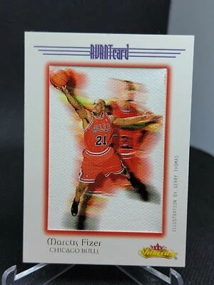 2000-01 Fleer Showcase Marcus Fizer Avant Card /201 Hand # RARE SSP - Image 1 of 2