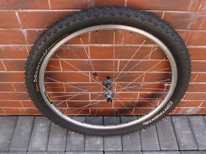 front wheel 26 inch Mavic SUP Shimano XTR HB-M950 Japan 28 H Continental - Picture 1 of 15