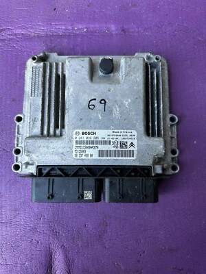 CITROEN BERLINGO PEUGEOT EXPERT ENGINE ECU 9833749880 0281036205 - Image 1 of 4