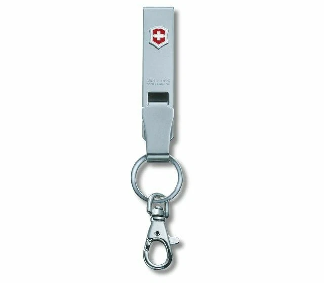 Victorinox Belt Hanger MultiClip BeltClip Keyring Keychain Stainless Steel - Image 1 of 1